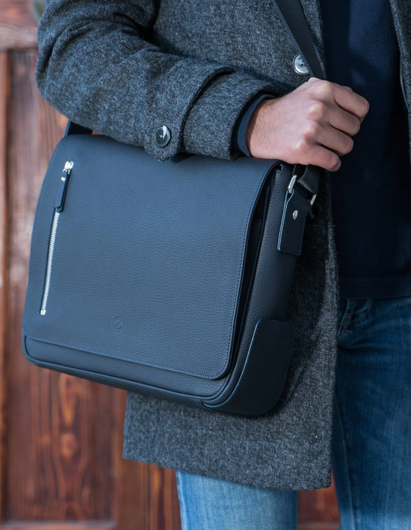 Carlo Briefcase Man Black Casual
