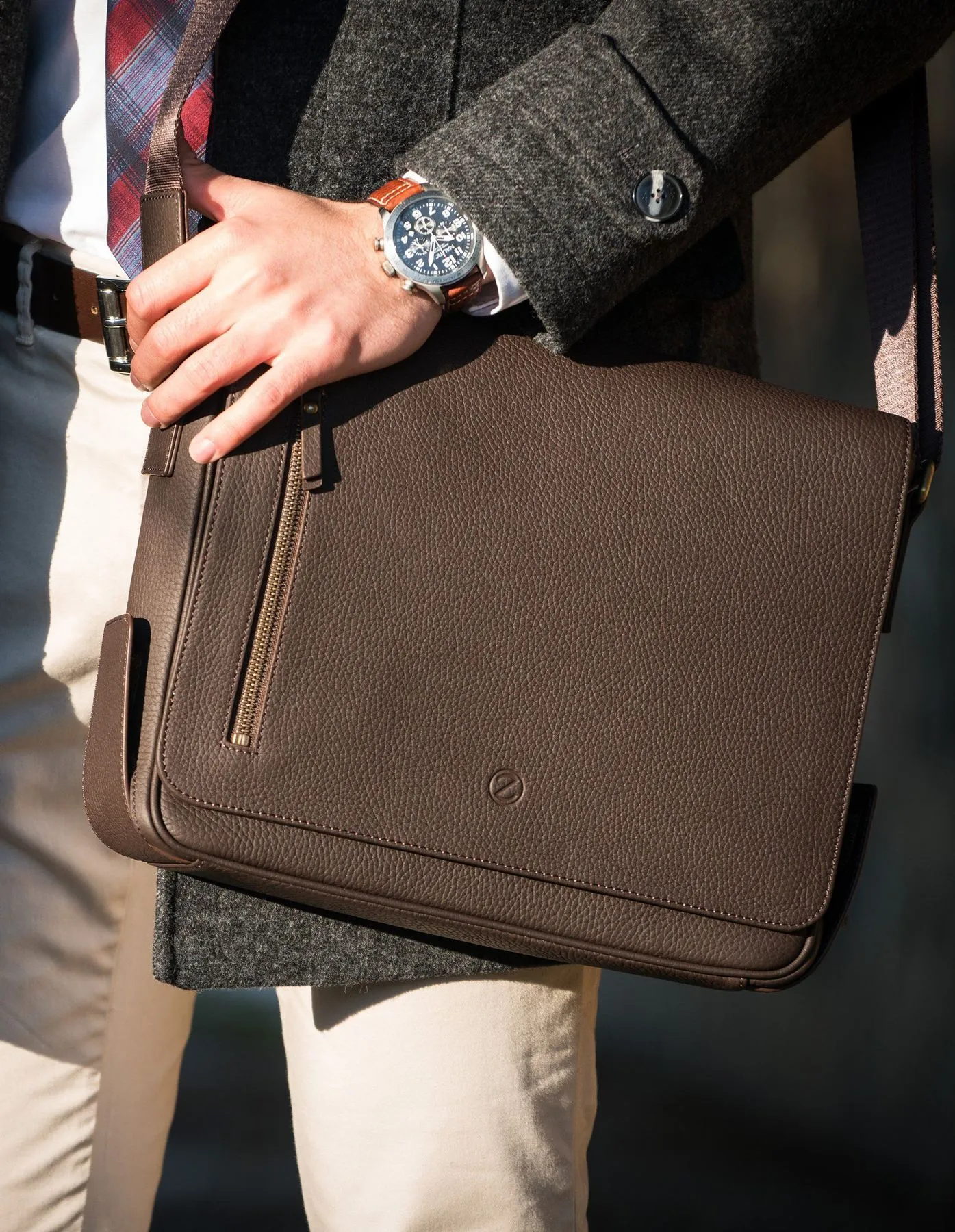 Carlo Briefcase Man Black Casual