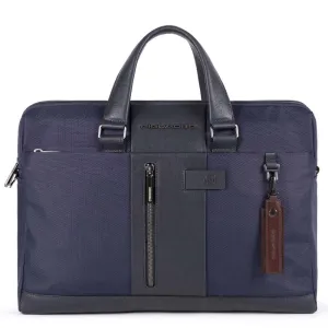 Cartella Piquadro a 2 Manici Porta PC e Porta Ipad® Brief 2 Blu