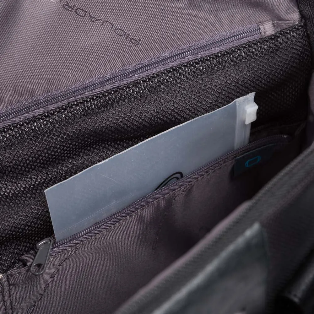 Cartella Piquadro a 2 Manici Porta PC e Porta Ipad® Brief 2 Nero