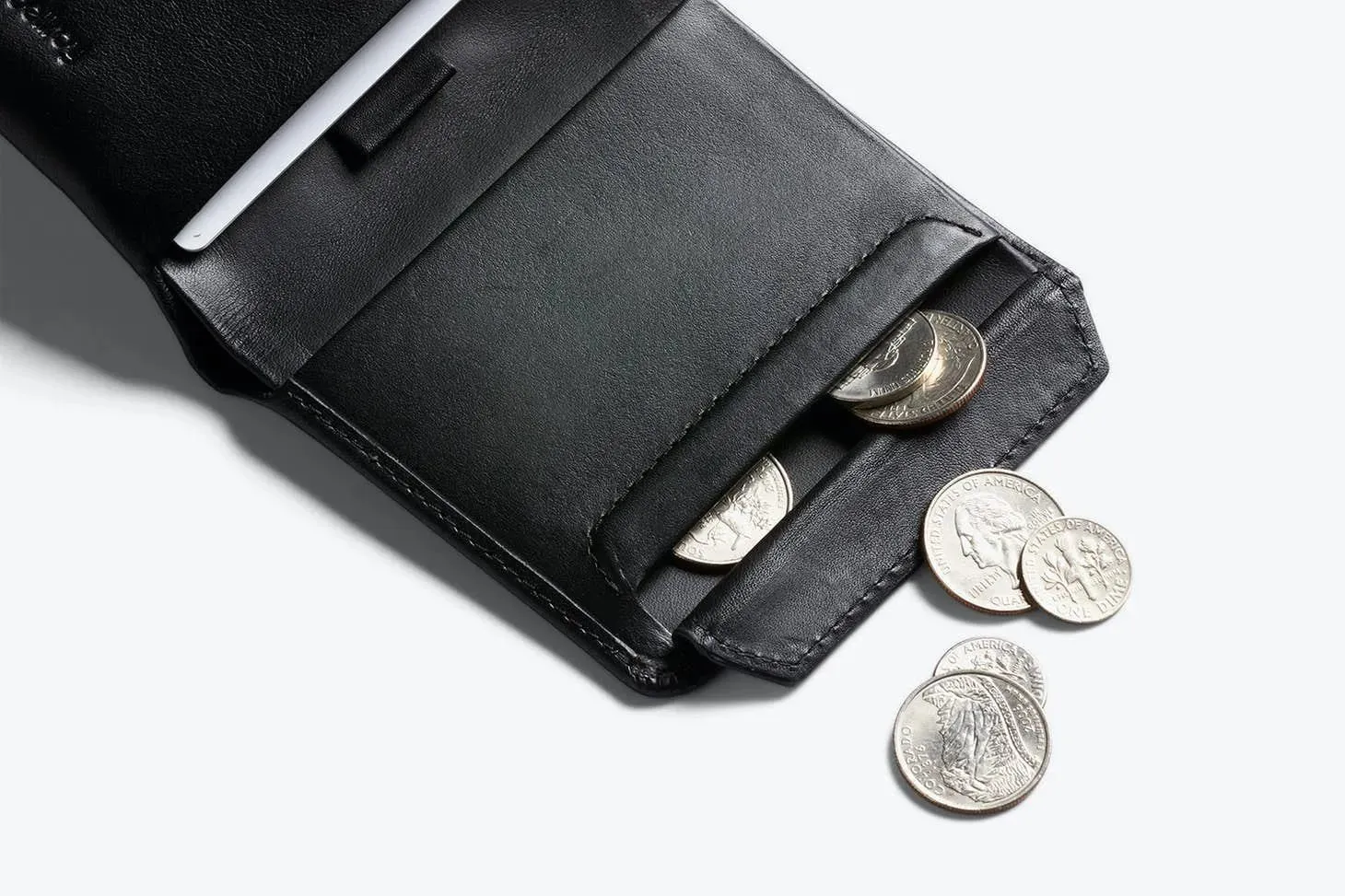 Cartera Coin Black