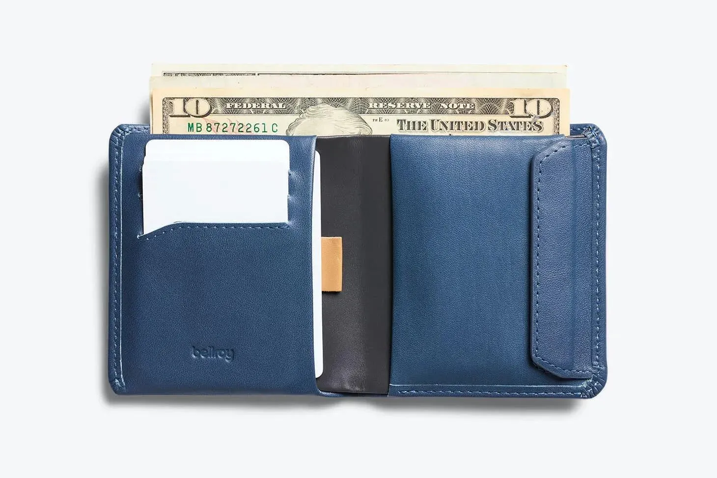 Cartera Coin Marine Blue