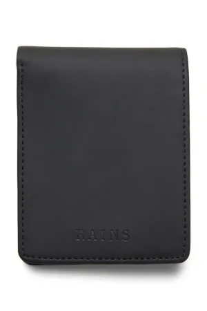 Cartera Rains Folded Wallet Negro