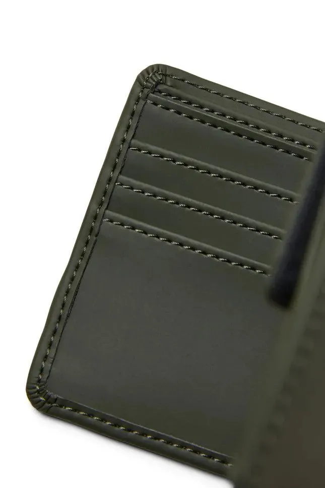 Cartera Rains Folded Wallet Verde