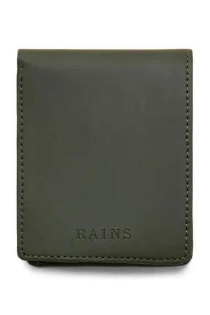 Cartera Rains Folded Wallet Verde