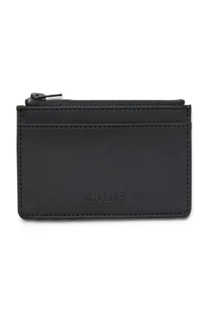 Cartera Rains Zip Wallet Negro