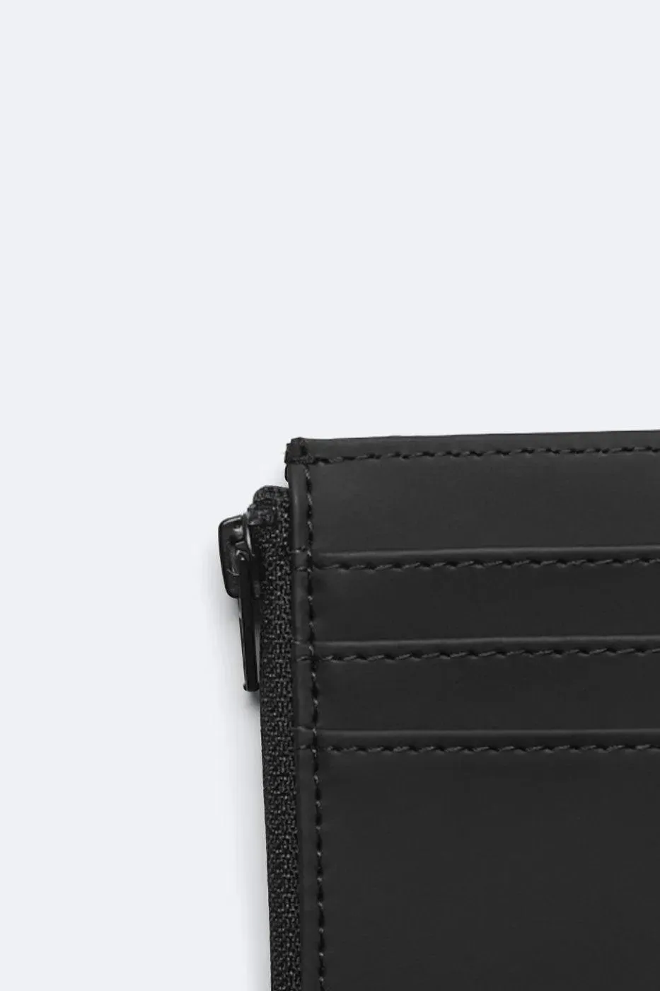 Cartera Rains Zip Wallet Negro