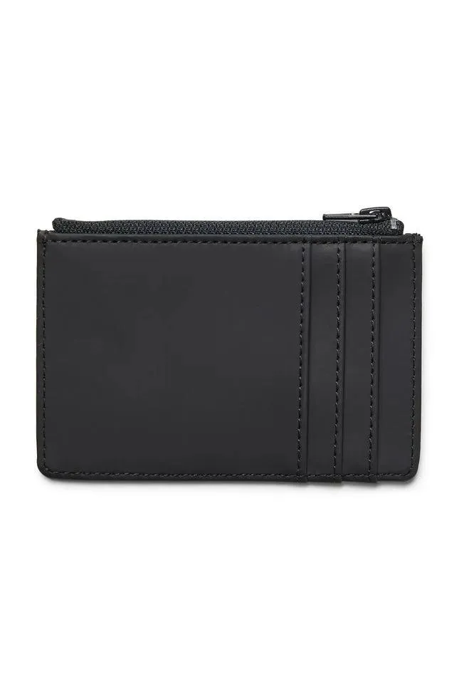Cartera Rains Zip Wallet Negro