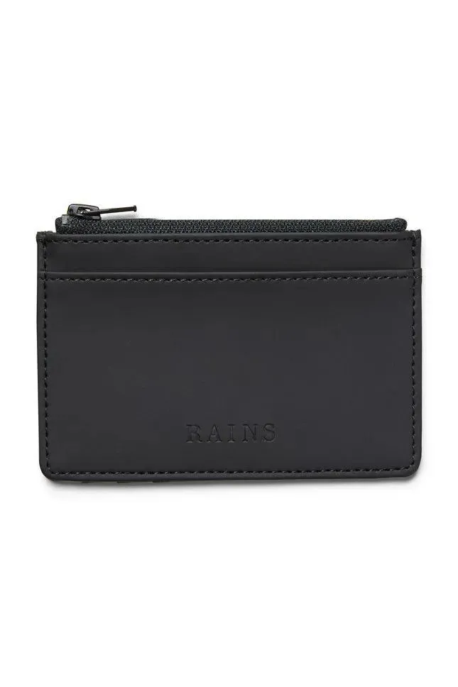 Cartera Rains Zip Wallet Negro