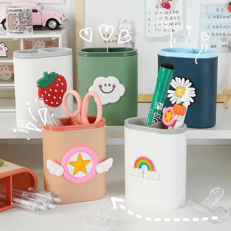 Cartoon Pencil Holder