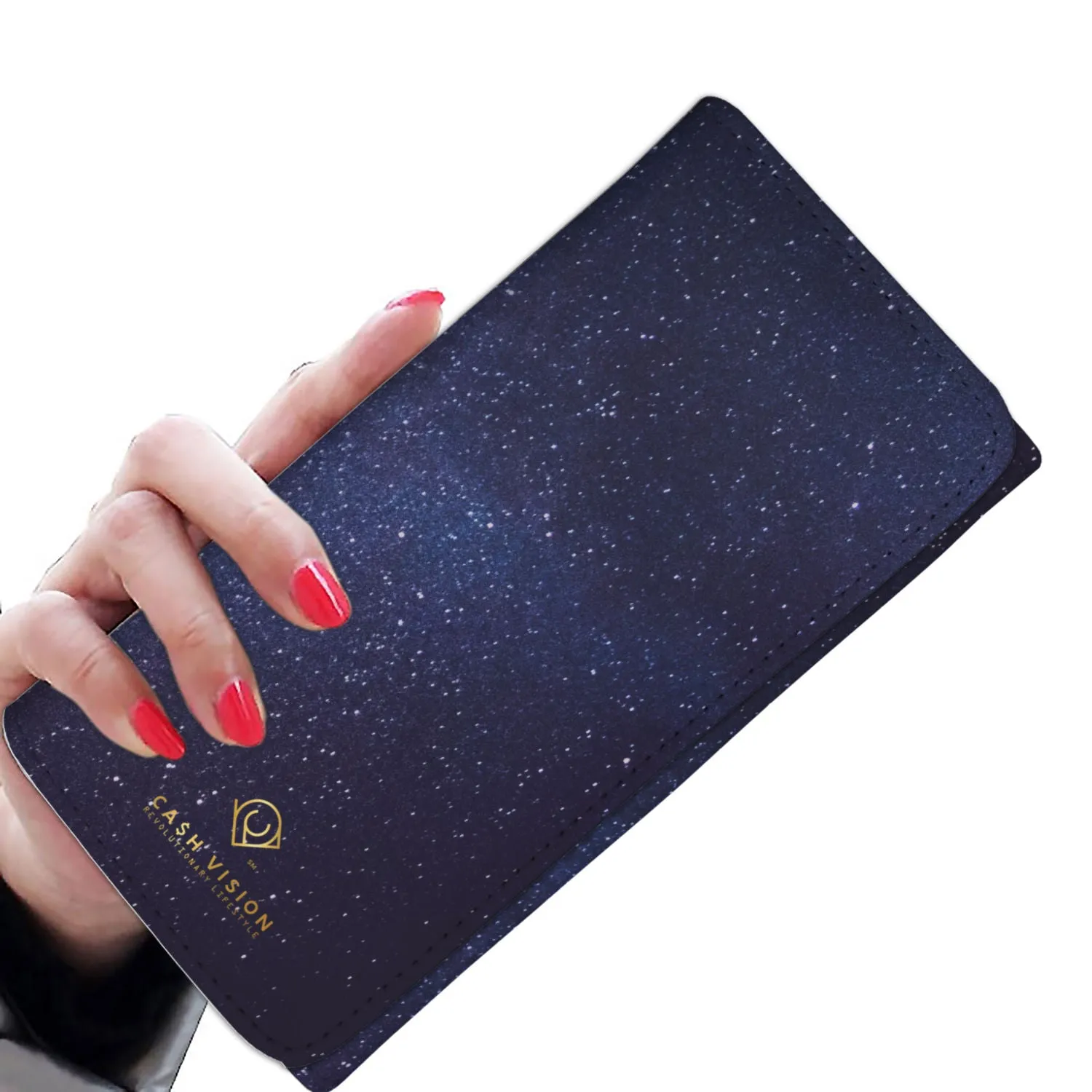 Cash Vision Galaxy Purse - Blue