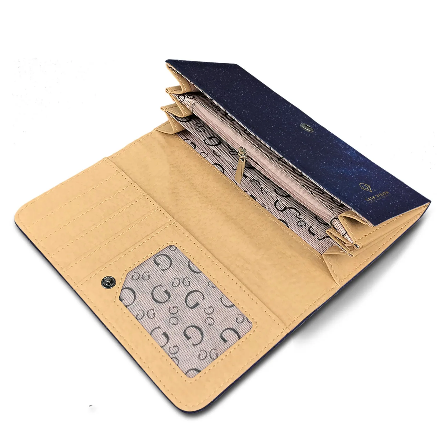 Cash Vision Galaxy Purse - Blue