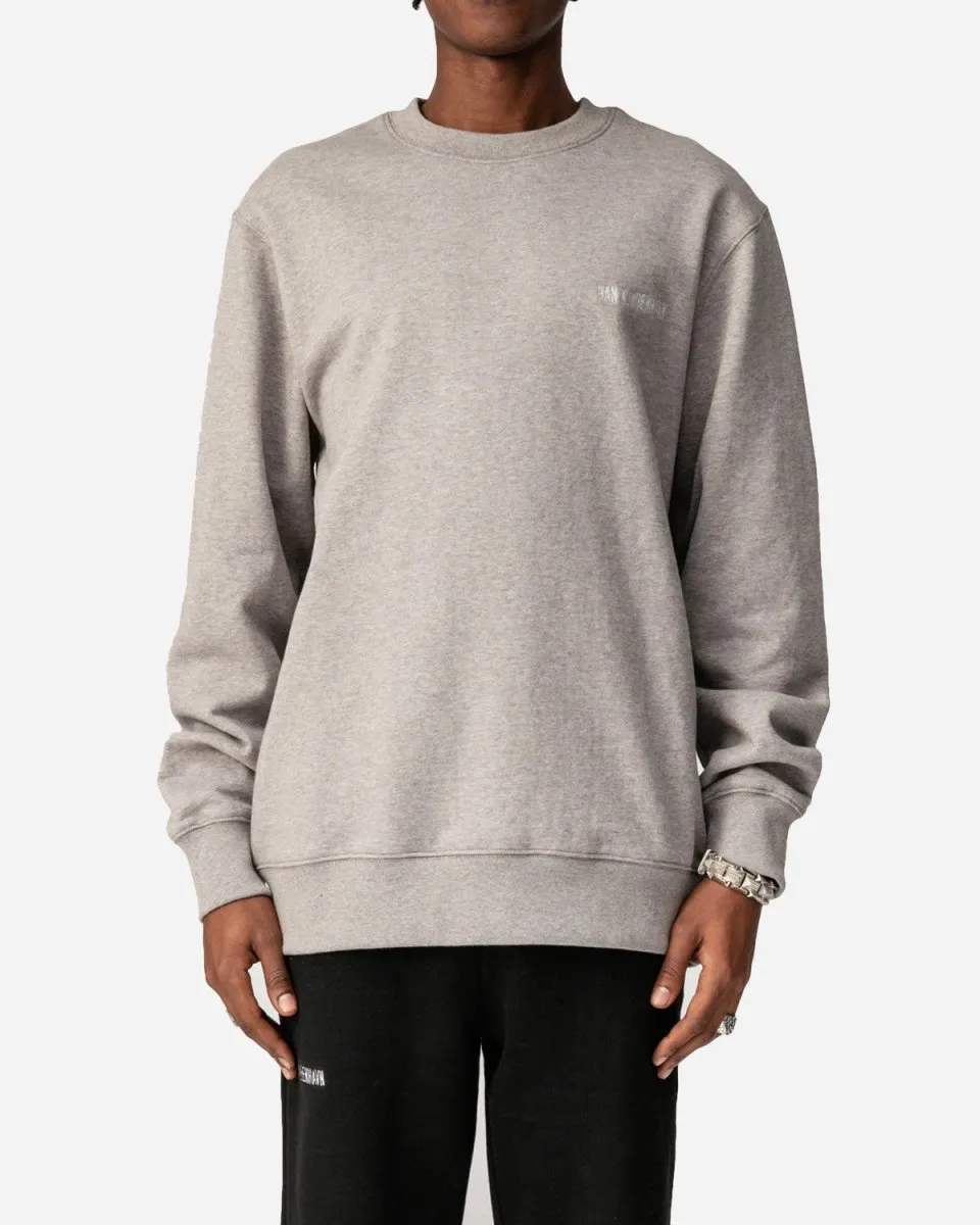 Casual Crew - Light Grey Melange Logo