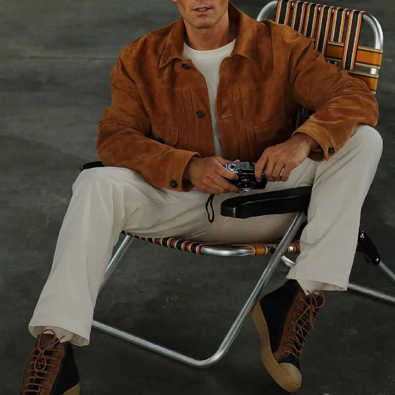 Casual motorcycle men's top jacket