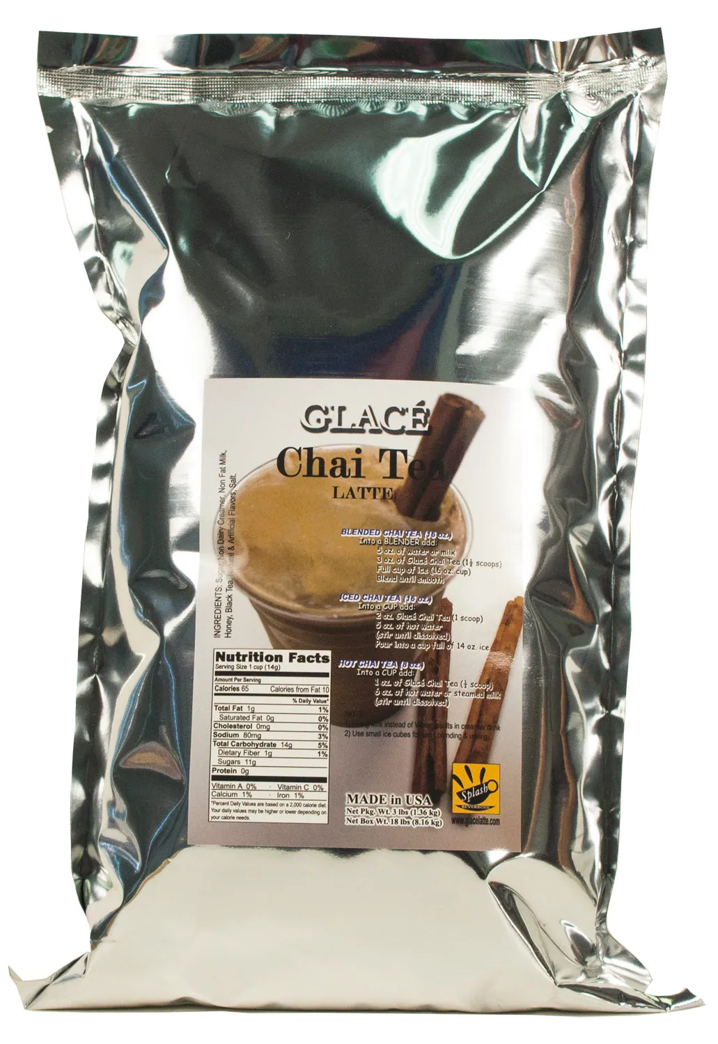 Chai Tea 4 in 1 Latte Bubble Tea / Latte and Frappe Mix