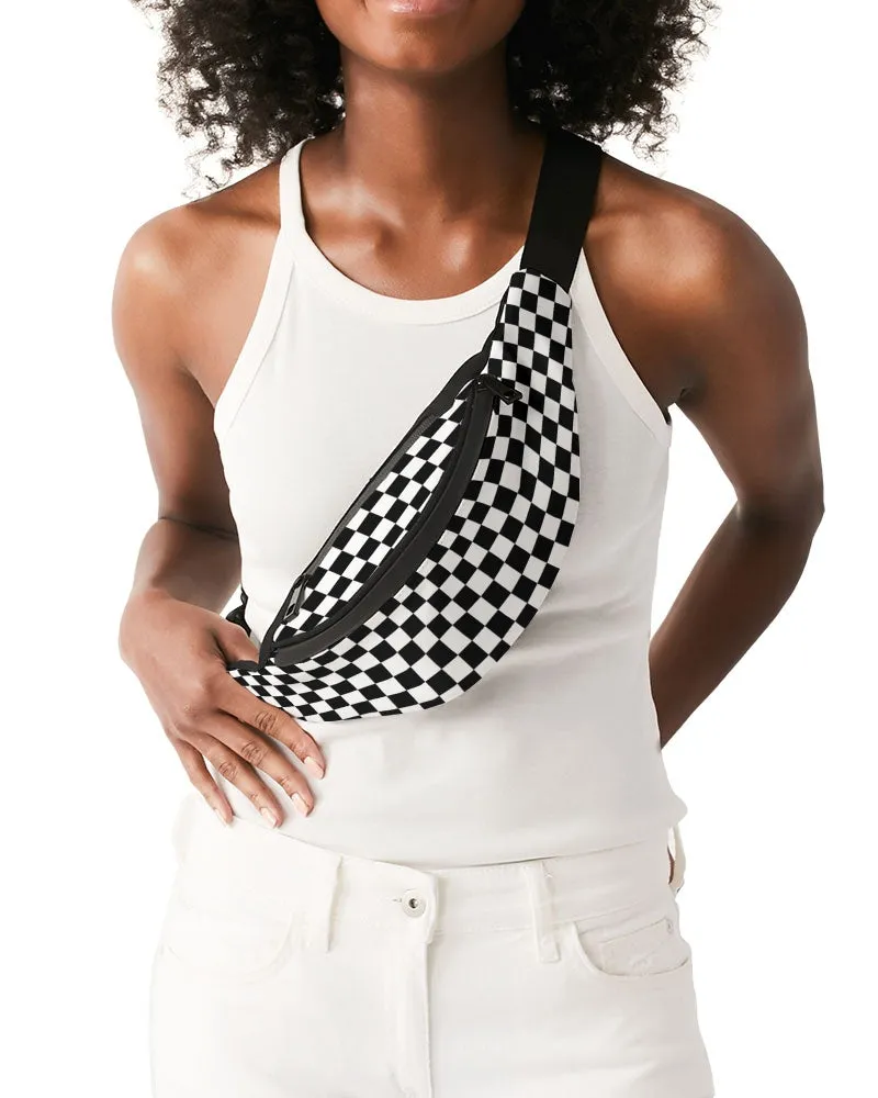 Chessboard Crossbody Sling Bag