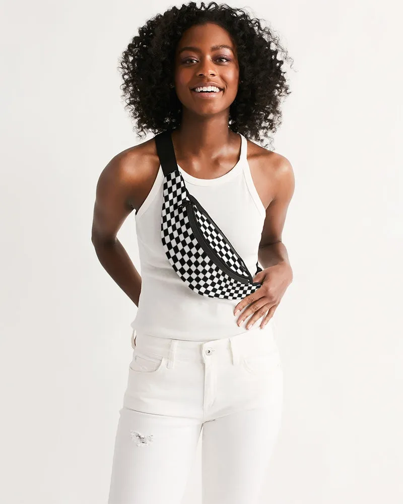 Chessboard Crossbody Sling Bag