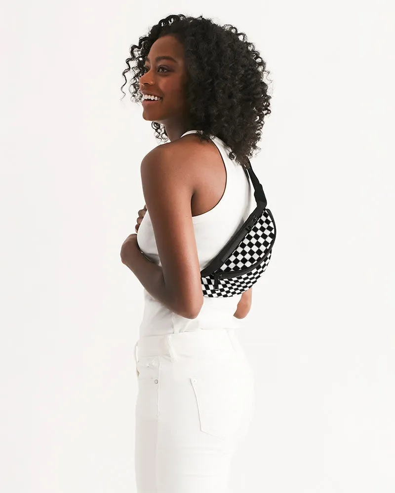 Chessboard Crossbody Sling Bag