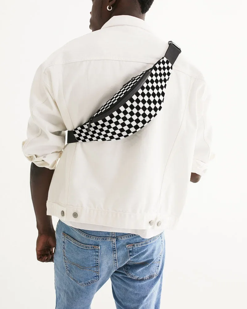 Chessboard Crossbody Sling Bag