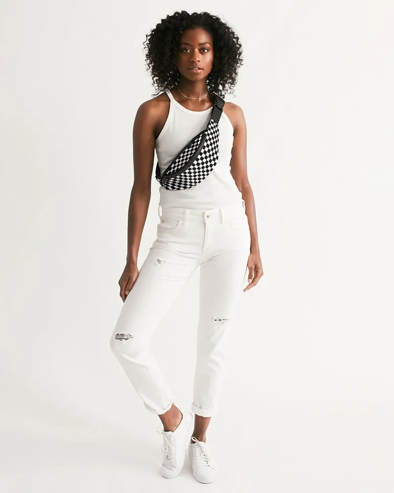 Chessboard Crossbody Sling Bag
