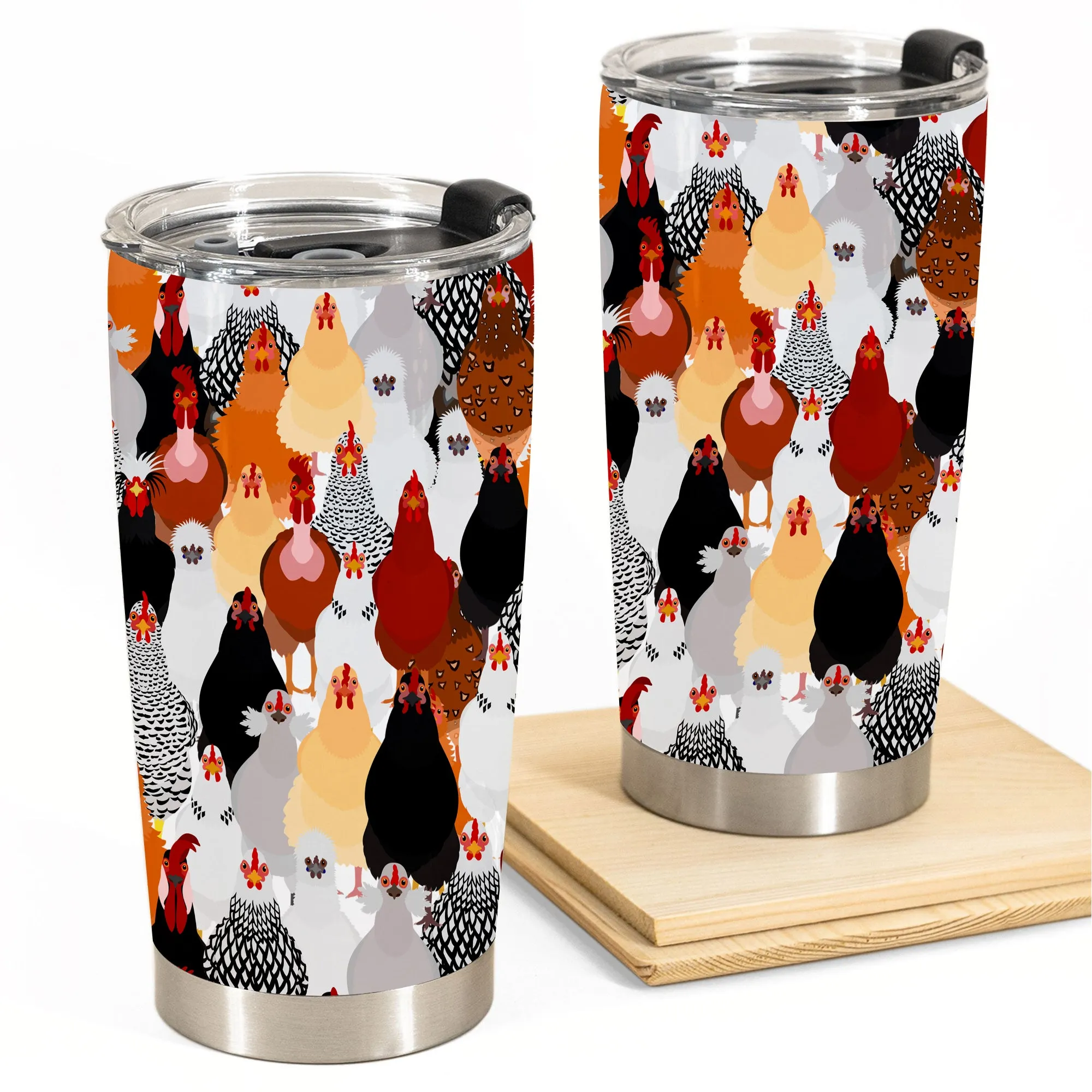 Chicken Passion Stainless Steel Insulated Tumbler