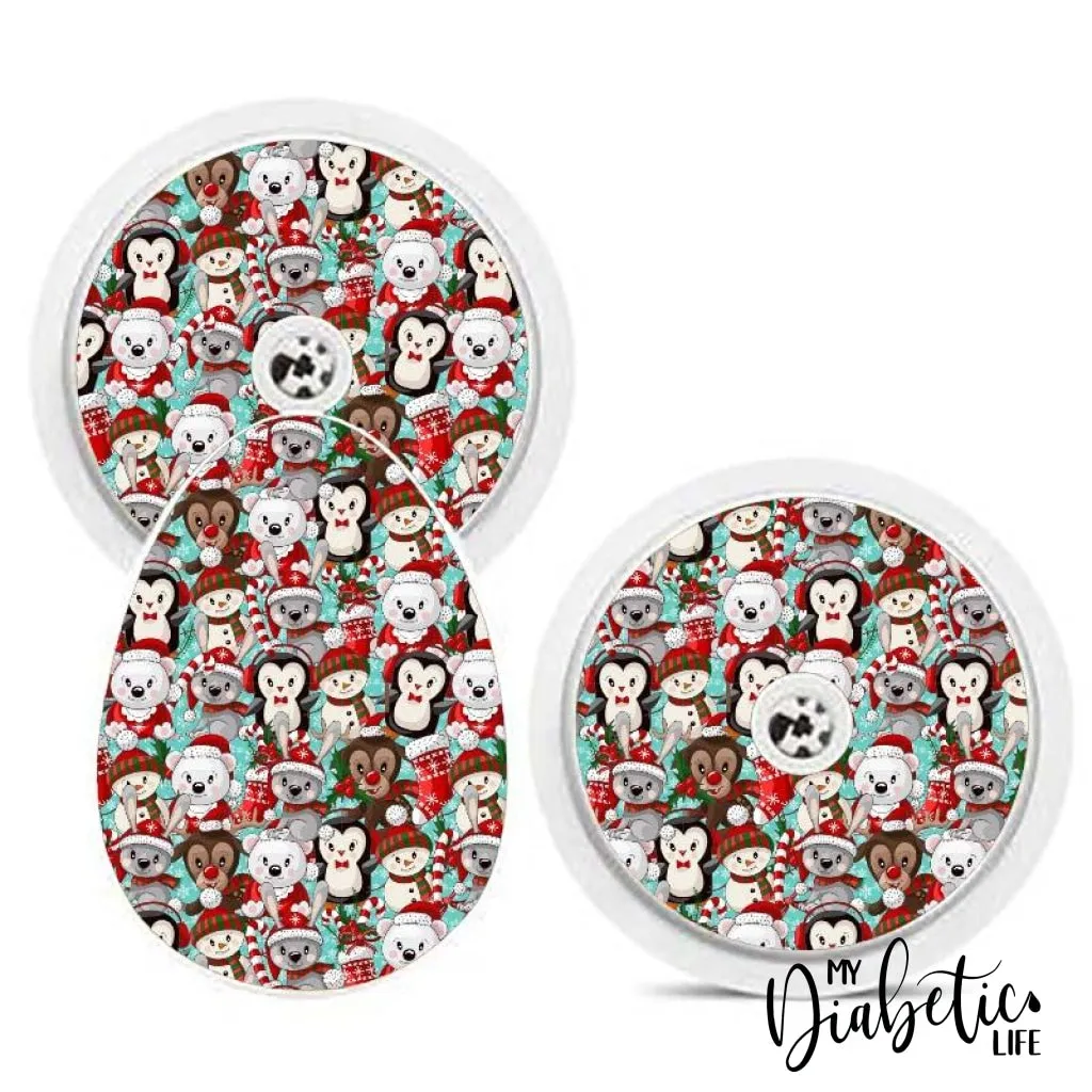 Christmas Friends - Bubble Reader Sticker
