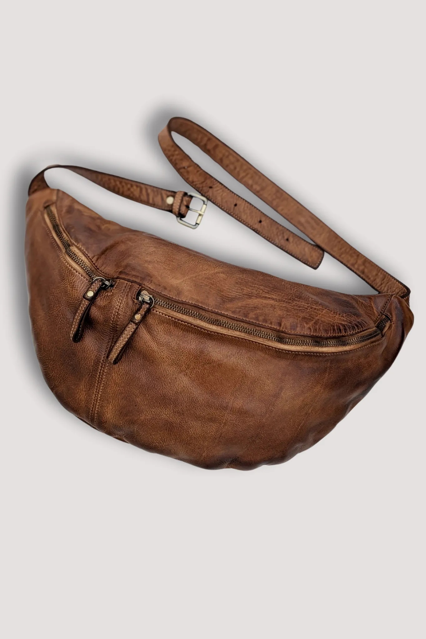 City Sling & Belt Bag  - Cognac Rocks - MENS CANADA