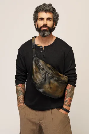 City Sling & Belt Bag  - Raw Onyx