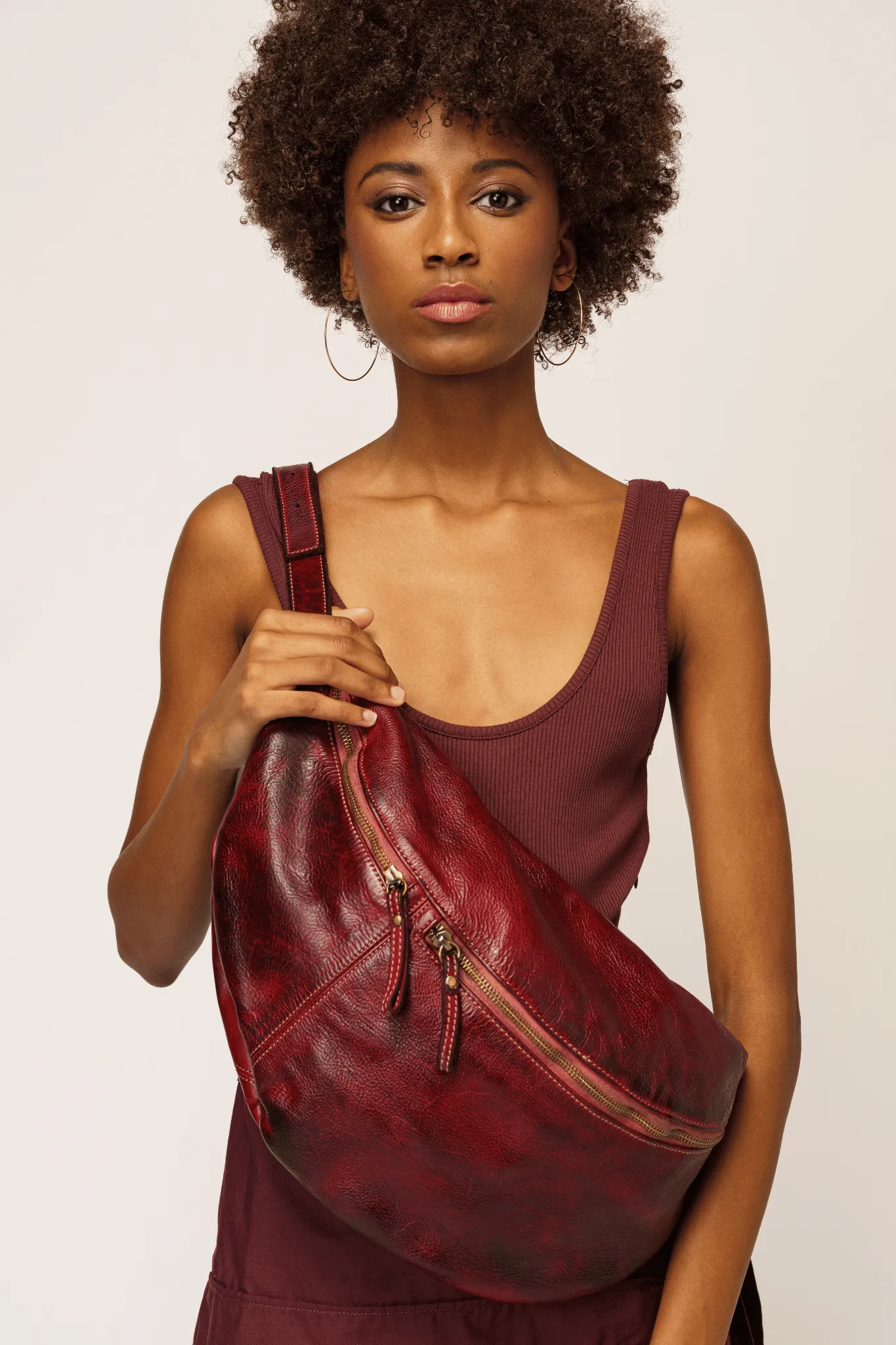 City Sling & Belt Bag  - Wine Bordeaux - MENS CANADA