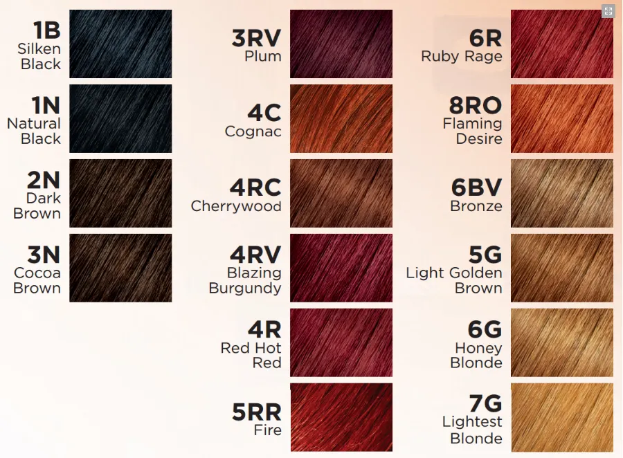 Clairol© Textures & Tones 6BV Bronze
