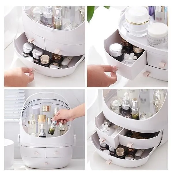 Clamshell Makeup Organizer