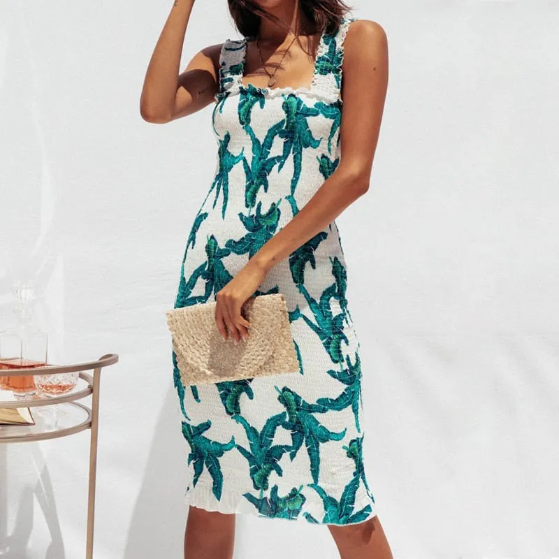 Classy Ruffle Waffle Dress