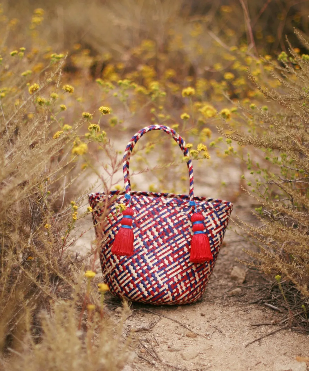 Coco Palm Straw Bag - Del Mar