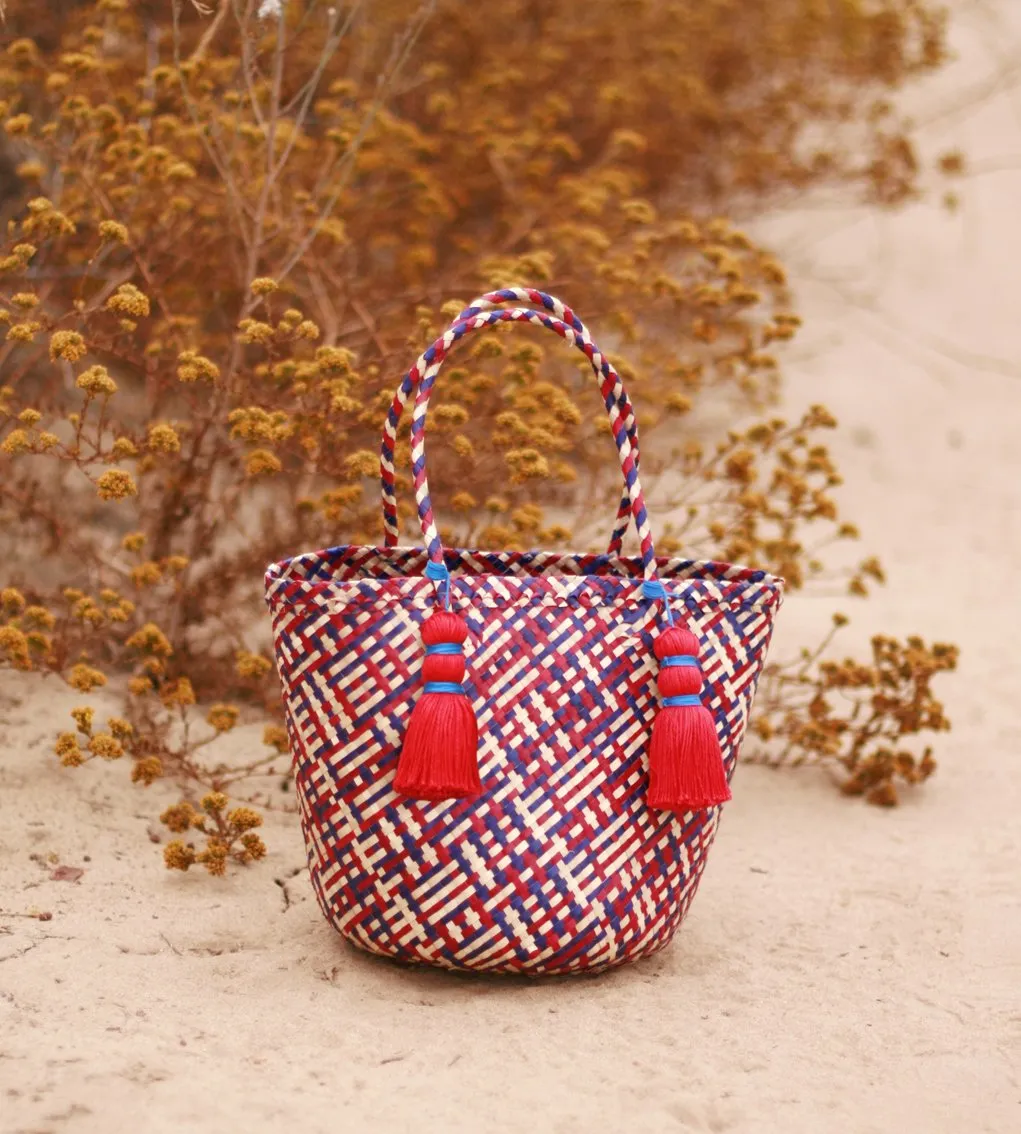 Coco Palm Straw Bag - Del Mar