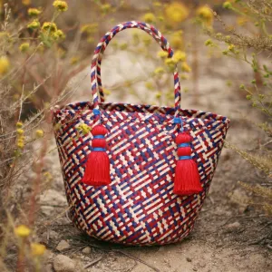 Coco Palm Straw Bag - Del Mar