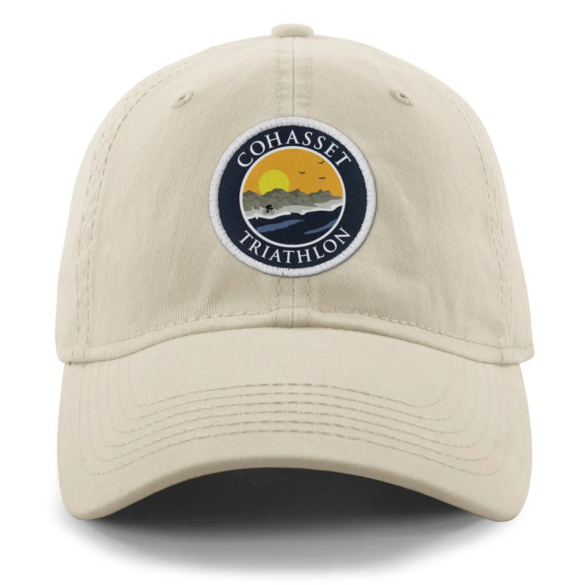Cohasset Triathlon Printed Patch Dad Hat