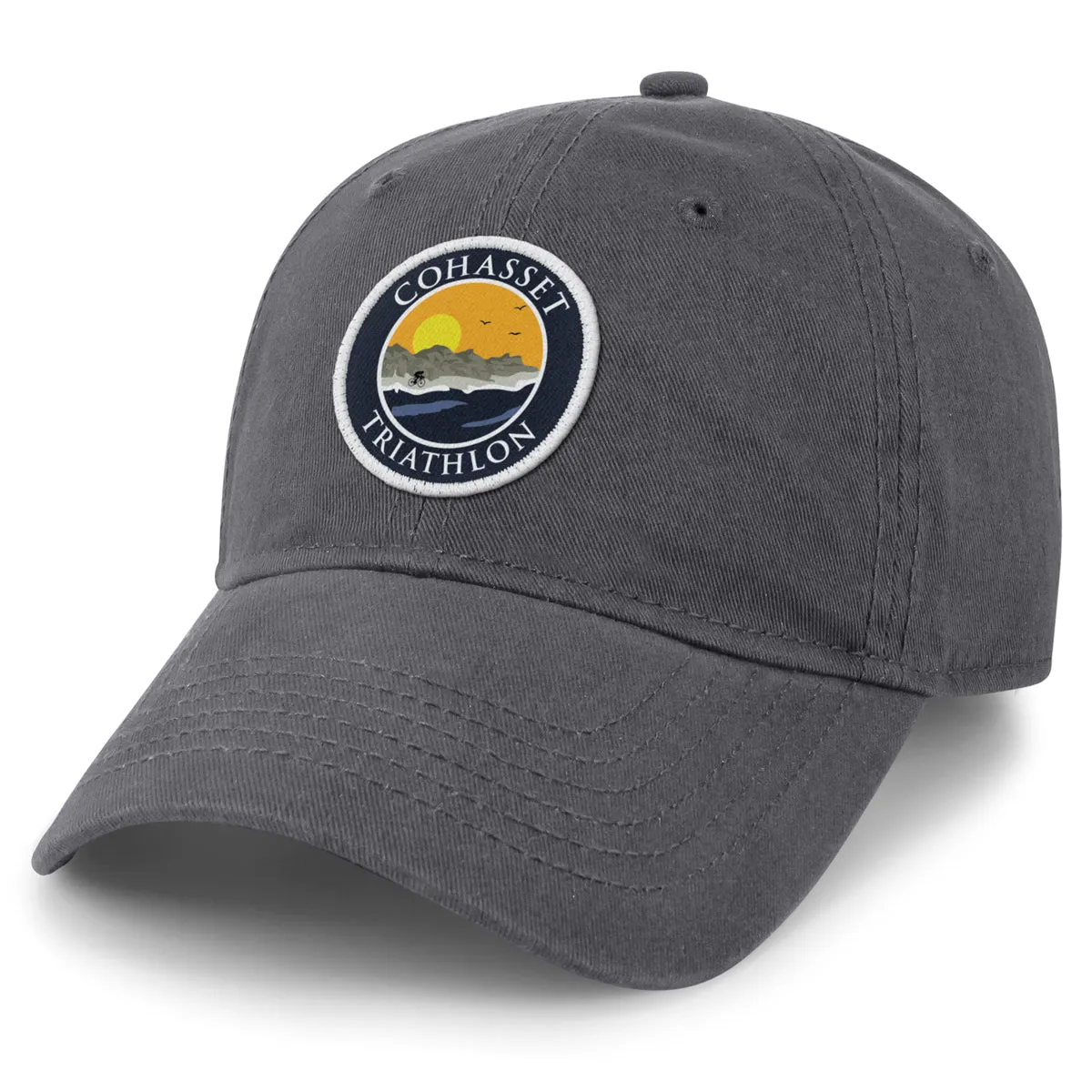 Cohasset Triathlon Printed Patch Dad Hat