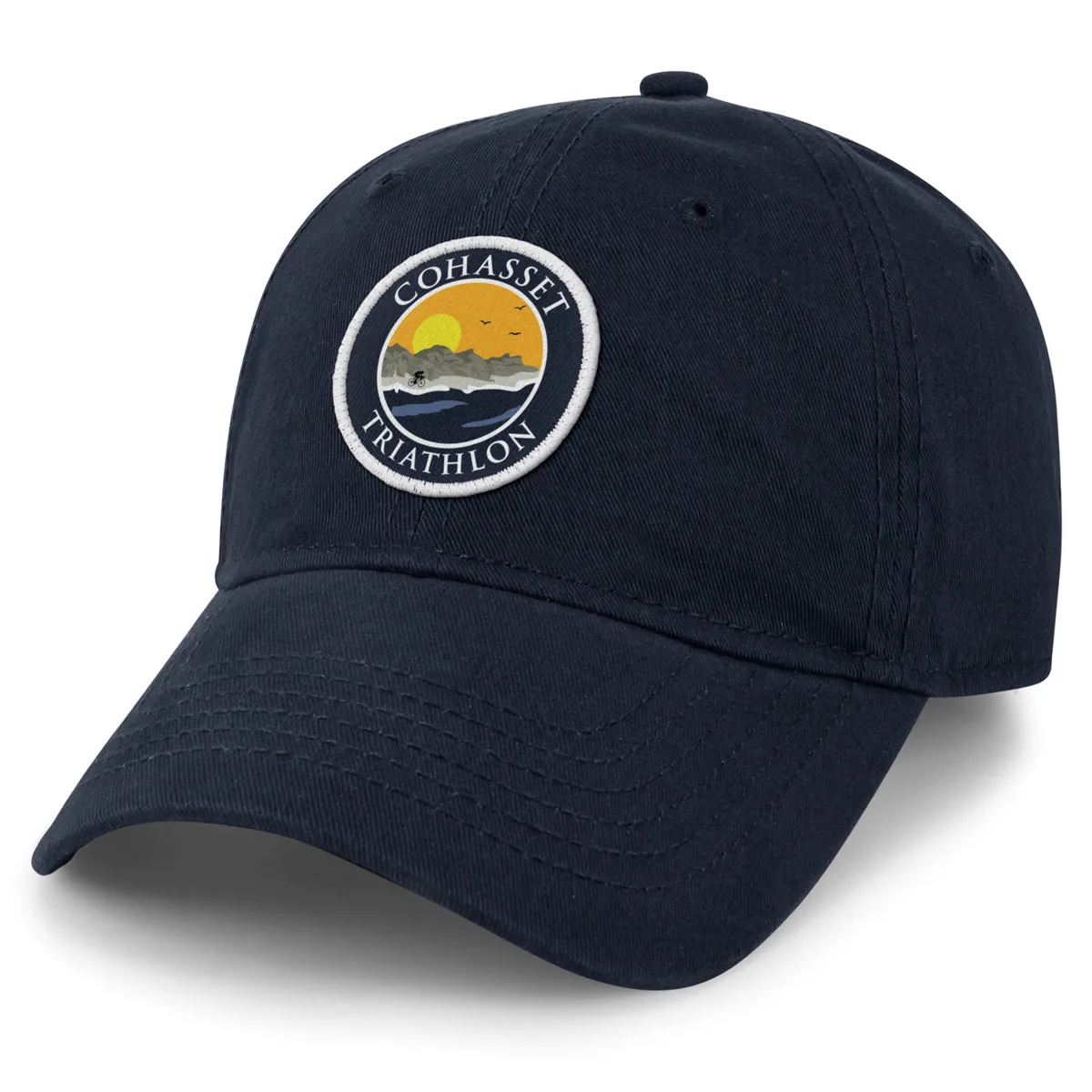 Cohasset Triathlon Printed Patch Dad Hat