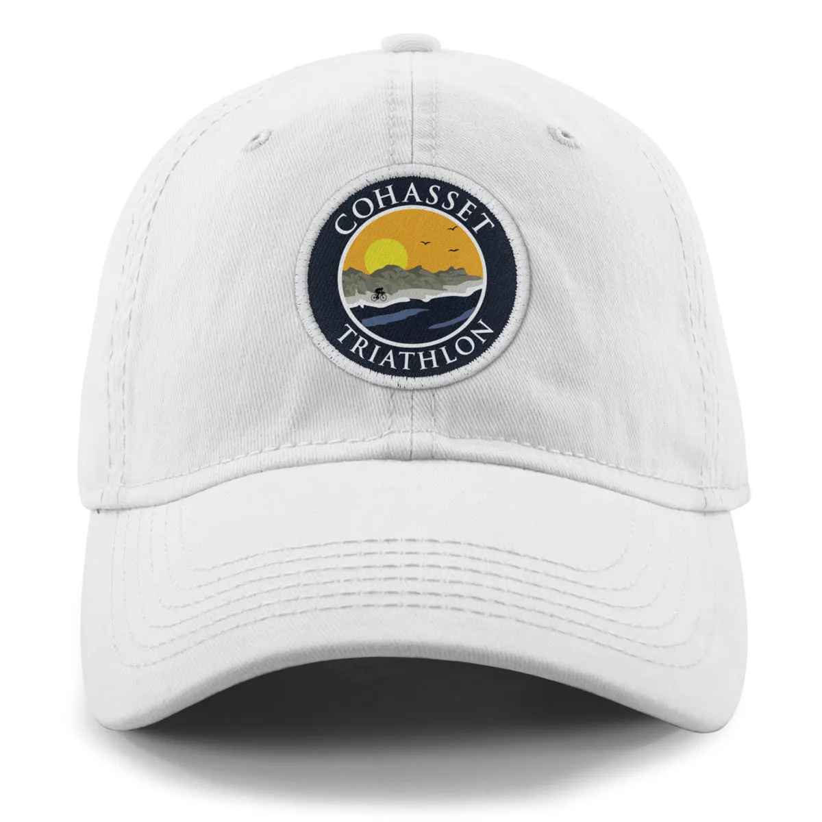 Cohasset Triathlon Printed Patch Dad Hat