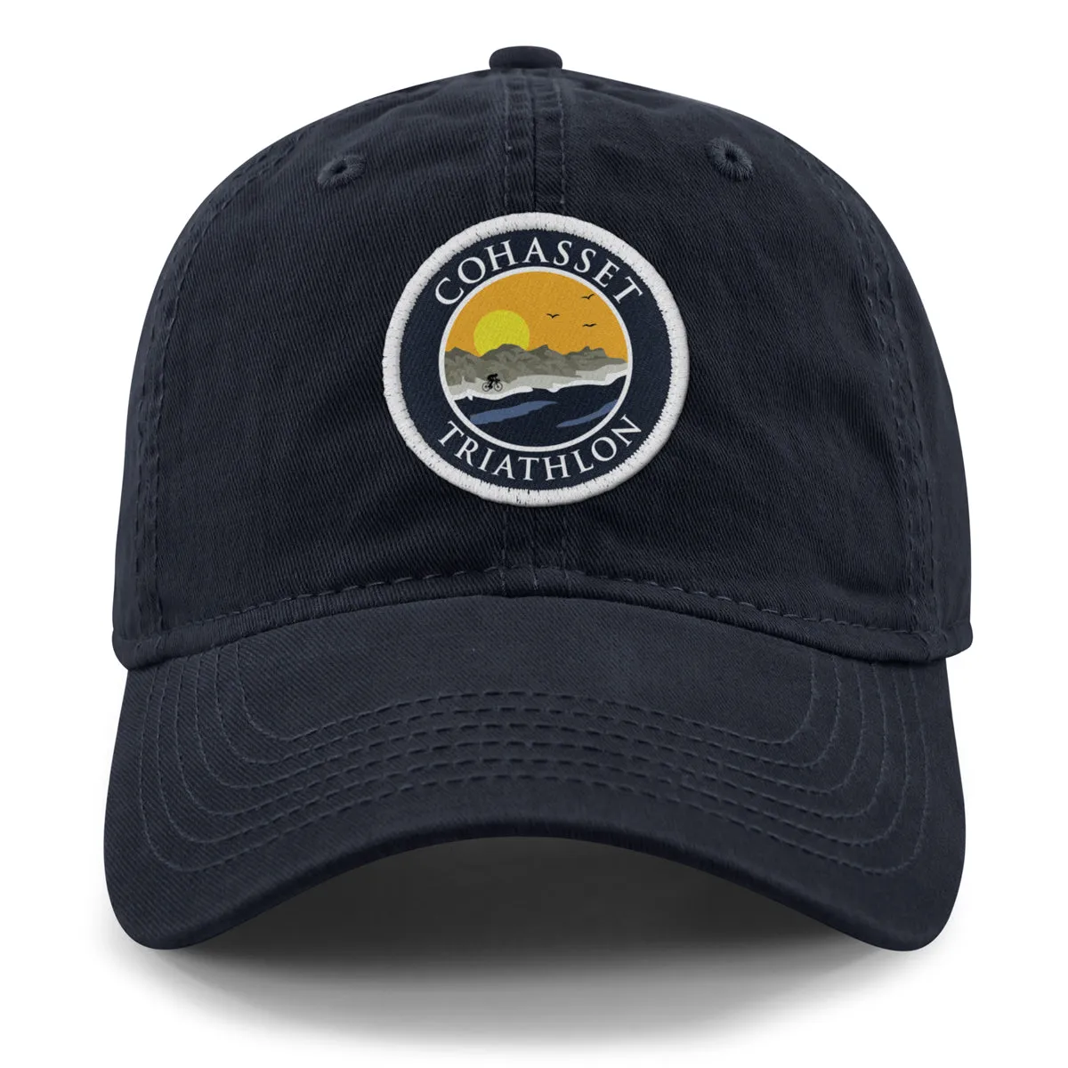 Cohasset Triathlon Printed Patch Dad Hat