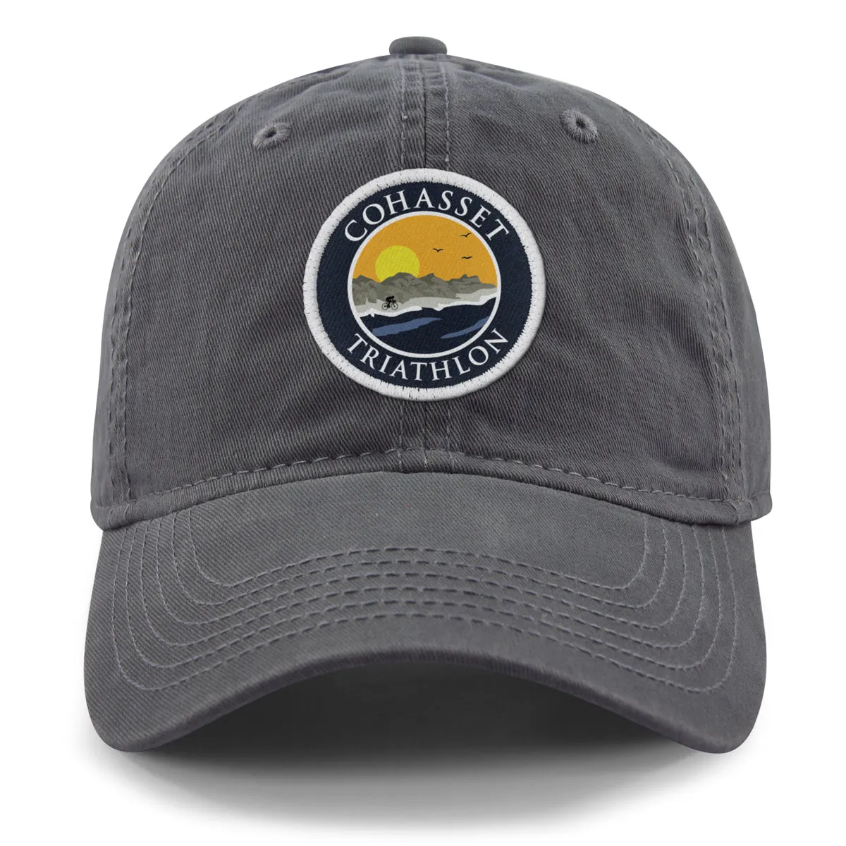 Cohasset Triathlon Printed Patch Dad Hat