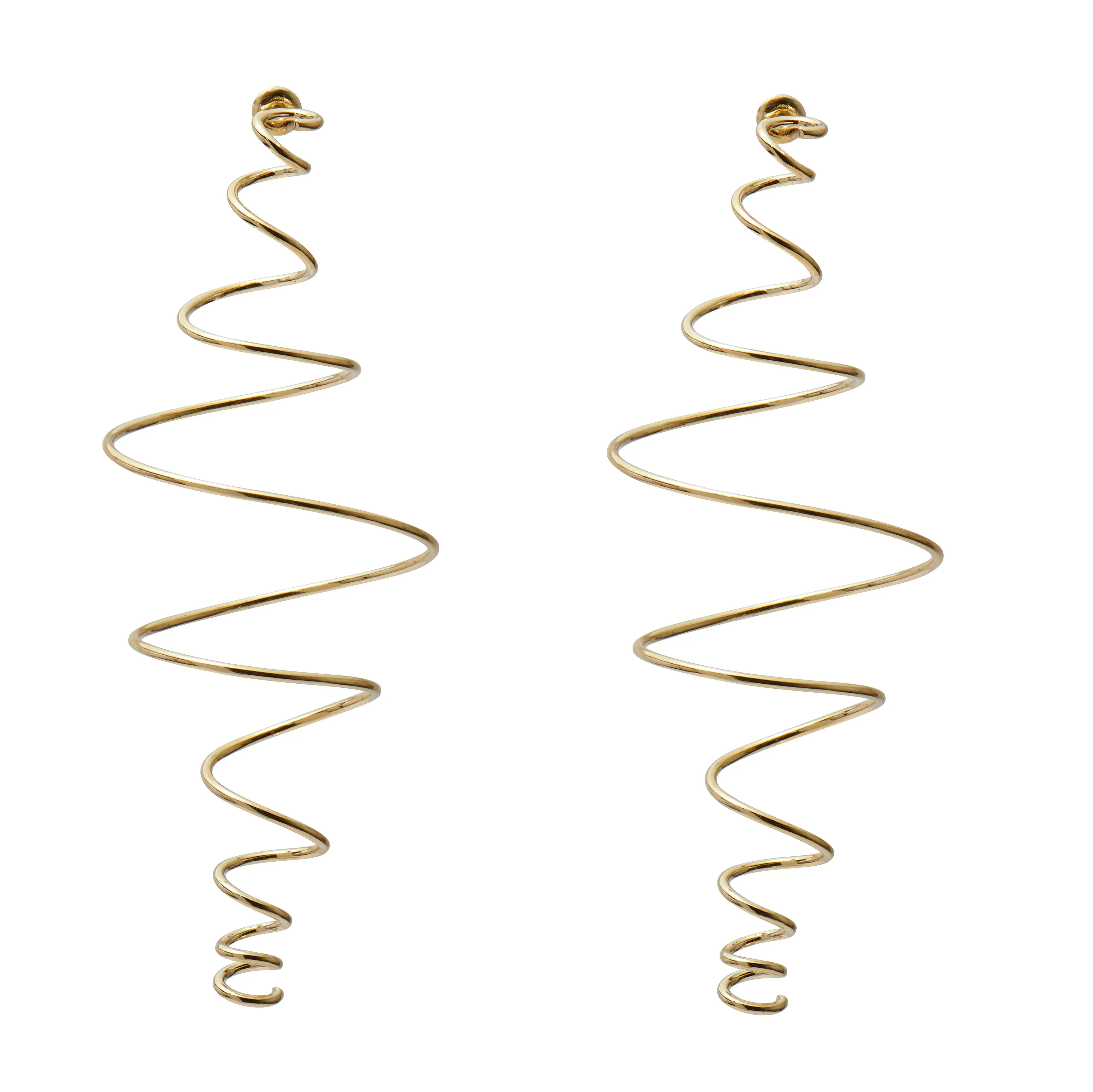 Coil Earring in Gold