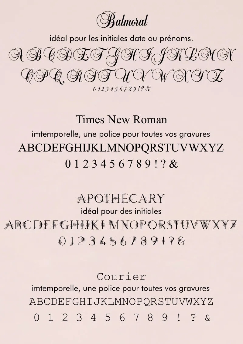 Collier Gravure 007