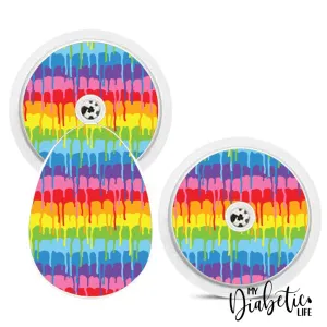 Colour Run - Bubble Reader Sticker