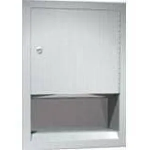 Commercial Paper Towel Dispenser, Surface-Mounted, Stainless Steel ASI 0457-9
