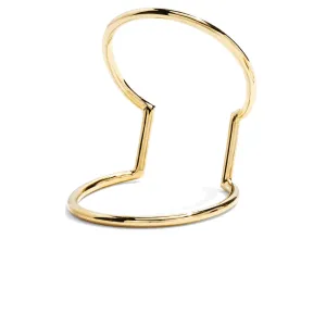 Contour Cuff in Gold