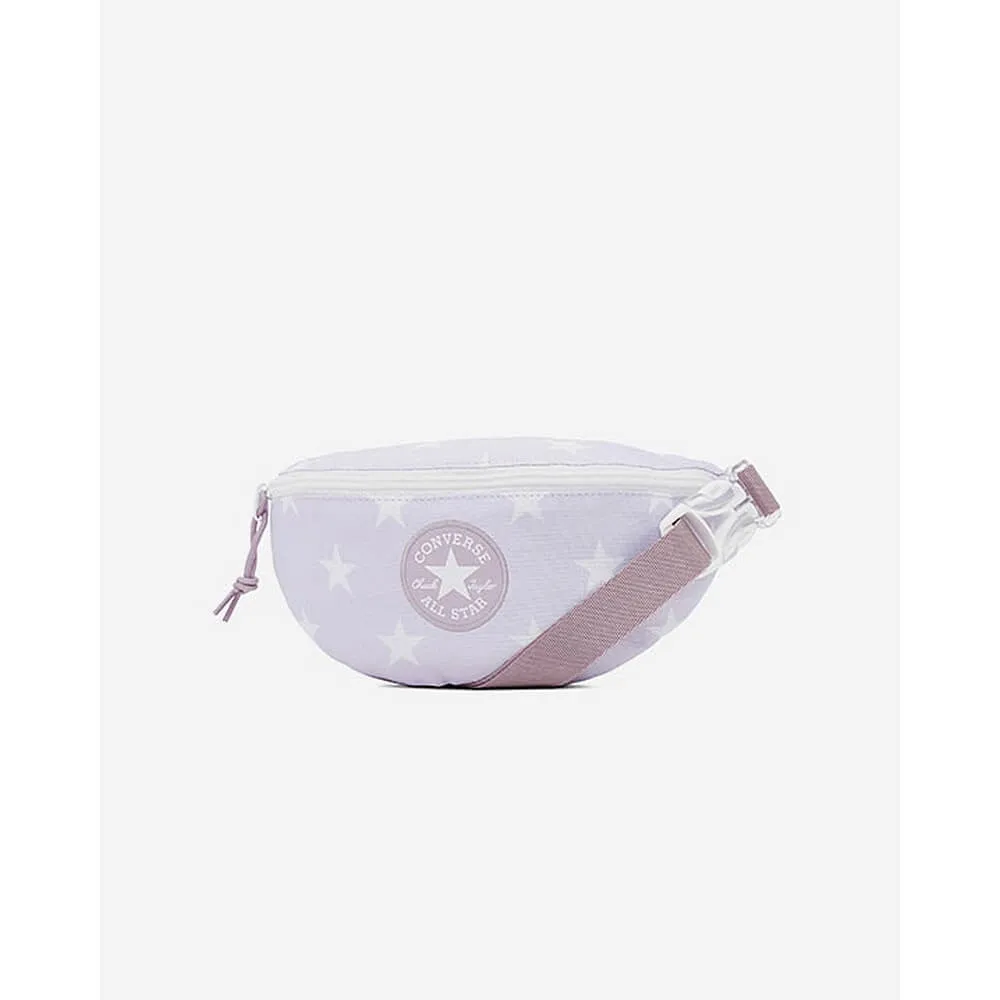 Converse Cross Body SLING PACK PRINT WAIST BAG PURPLE