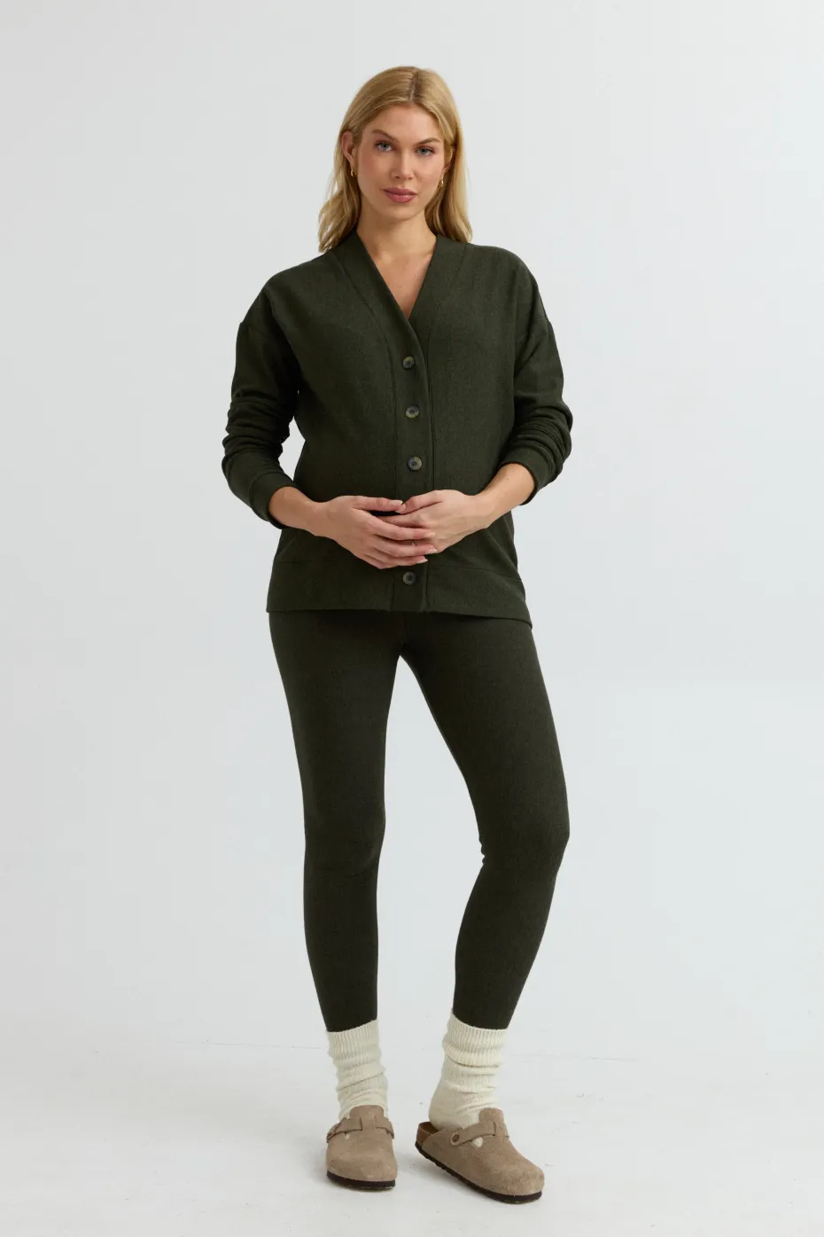Cozy Fleece Relaxed Cardi