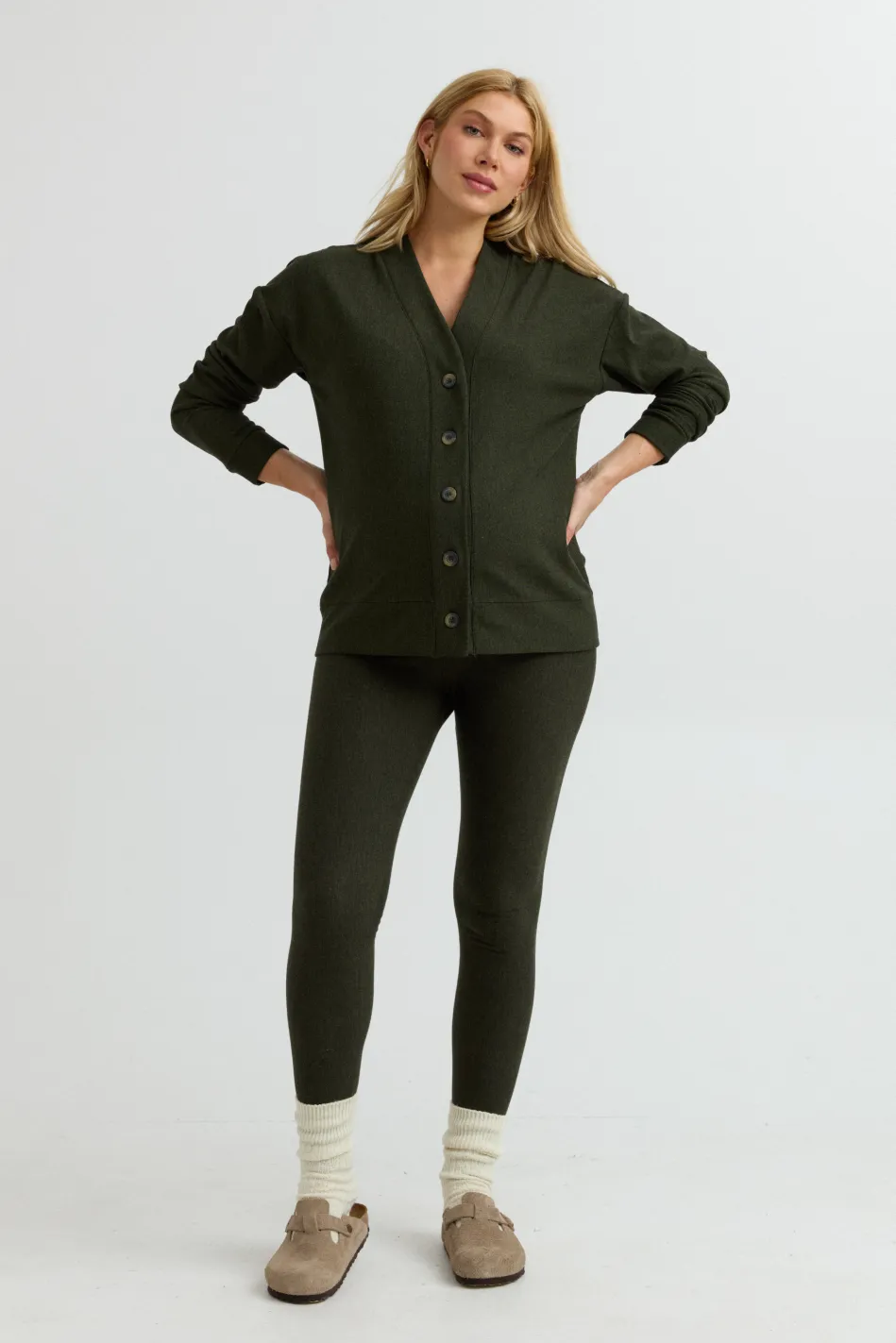 Cozy Fleece Relaxed Cardi