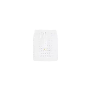 Crochet Mini Skirt - Ivory